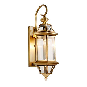 Đèn tường đồng kính trang trí COROMA cao cấp hiện đại