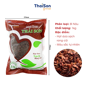 Hạt Dưa Sạch Thái Sơn Rang Củi Vị Muối, Bơ Bì Nâu & Vàng