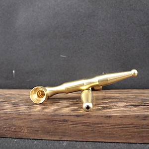 Tẩu lọc thuốc bằng đồng cao cấp, Dùng cho được cả Sợi và điếu : Lớn + Vừa + Nhỏ, có thể tháo rời và vệ sinh !