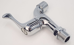 Vòi hồ nhựa ABS mạ Chrome Eurolife EL-HN03 (Trắng bạc)