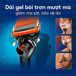 Dao cạo râu dùng pin 5 lưỡi kép Gillette Proglide 5 Power (1 cây) - Hàng chính hãng