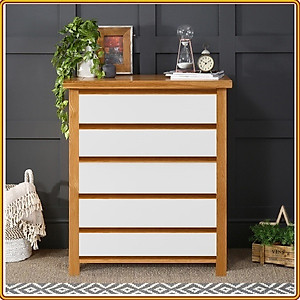 Kệ trang trí 5 ngăn gỗ sồi Juno Sofa