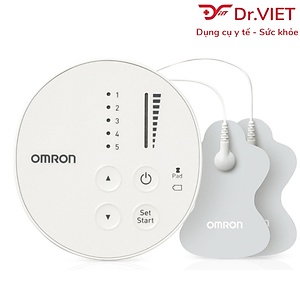 Máy massage xung điện Omron HV-F013 Chính hãng-Giúp giảm đau cơ và khớp với 5 chế độ massage mọi lúc mọi nơi