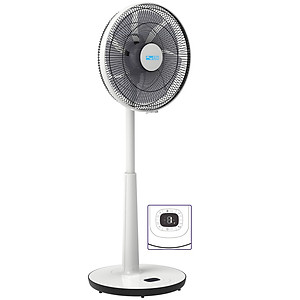 Quạt lửng AC động cơ DC Inverter ALF01D147-W - Màu Trắng - Hàng Chính Hãng