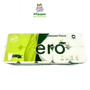 COMBO (10 bịch/ 100 cuộn) Giấy vệ sinh Ero giá sỉ chất lượng (10 cuộn/ bịch)
