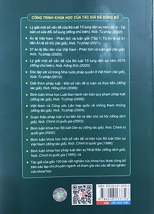 Án lệ Việt Nam – Phân tích và luận giải (Tập 2: từ án lệ 44 đến án lệ 70) – tái bản lần thứ nhất