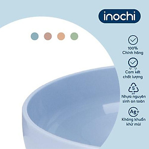 Bát Ăn Amori Sản Xuất Theo Tiêu Chuẩn Xuất Nhật Chất Liệu Nhựa Nguyên Sinh Đảm Bảo An Toàn Tuyệt Đối Cho Người Sử Dụng- Chính Hãng inochi ( Tặng kèm khăn lau pakasa)