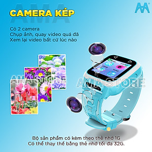 Đồng hồ Thông minh 25 GAME Y8S gắn thẻ nhớ 32G Nghe nhạc Lắp Sim gọi Điện thoại không cần App Quản lý Hàng nhập khẩu