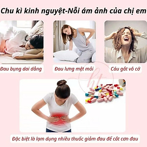 Máy Massage Làm Ấm Bụng, Đai Đeo Giảm Đau Bụng Kinh Nguyệt, Làm Ấm Tử Cung Cho Phụ Nữ Đến Kì 3 CHẾ ĐỘ