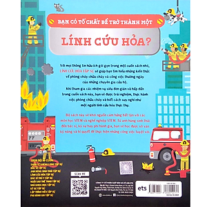 Tủ Sách Giáo Dục Stem: Lính Cứu Hỏa Tập Sự