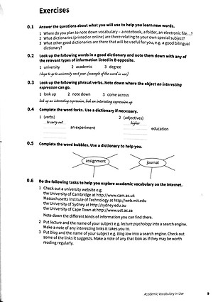 Academic Vocabulary in Use Edition with Answers Edition: Vocabulary Reference and Practice