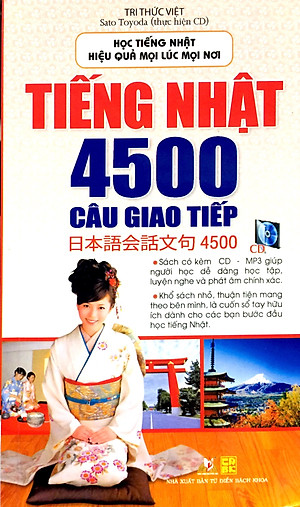 Tiếng Nhật - 4500 Câu Giao Tiếp (Kèm CD) - Vanlangbooks