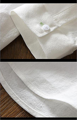 Áo Sơ Mi Nam Tay Lỡ Vài Đũi Phong Cách 455A