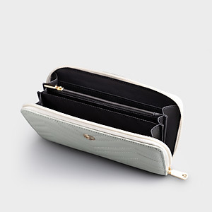 Ví Yuumy (  Thời trang nữ kiểu cầm tay dáng dài - Ví da Seasand YV72 )