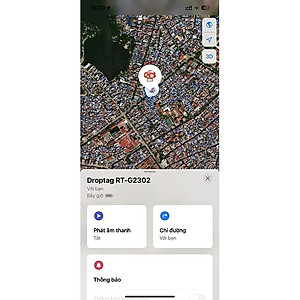 Định Vị Remax DropTag RT-G2302, Định Vị Không Giới Hạn Khoảng Cách + Tặng pin + dây đeo - Hàng chính hãng