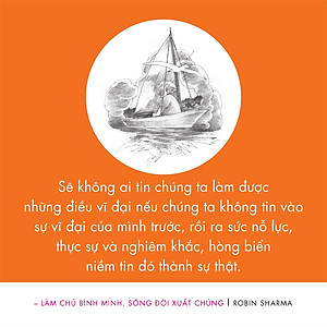 Sách Làm Chủ Bình Minh - Sống Đời Xuất Chúng - CLB 5 Giờ Sáng (Robin Sharma)