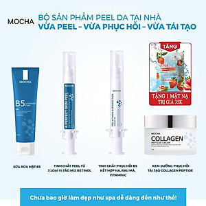 Mua 1 Tặng 4 ,Peel Da Vi Tảo Mix retinol , Tái Tạo Da Sinh Học Chính Hãng - MOCHA