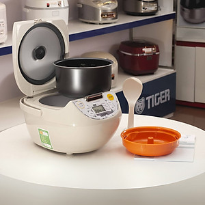 Nồi Cơm Điện Tử Tiger JBV-S10W - 1L - Hàng Chính Hãng