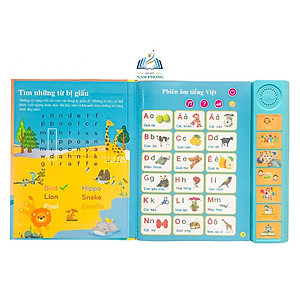 Sách Nói Điện Tử Song Ngữ Anh-Việt Giúp Trẻ Học Tốt Tiếng Anh Dành Cho Trẻ Từ 1-7 Tuổi - Phiên Bản 2022