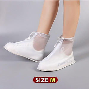 Ủng Bọc Giày Trời Mưa Chống Nước PVC Chống Bám Bẩn Áo Bảo Vệ Giày Chống Trơn Trượt Tiện Lợi