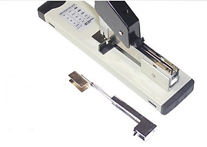 Dập ghim loại lớn 100 trang, dụng cụ văn phòng phẩm tặng 1 hộp ghim DG 9001