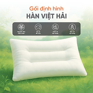 Ruột gối định hình  thư giãn cổ, massage cổ, chống ngáy 45x65 cm