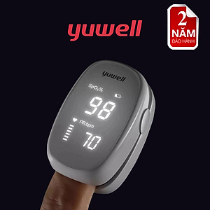 Máy đo nồng độ oxy trong máu SPO2 và nhịp tim Yuwell YX102