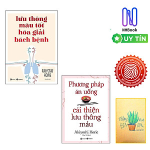 Combo Sách - Lưu Thông Máu Tốt Hóa Giải Bách Bệnh + Phương Pháp Ăn Uống Cải Thiện Lưu Thông Máu