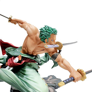 Mô Hình Zoro 3000 Thế Giới 26cm 2 Đầu 3 Kiếm Mô hình One Piece Cao Cấp, Figure Mô Hình Anmie One Piece Luffy Vua Hải Tặc