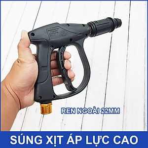 Súng xịt áp lực cao mỏ vịt ren ngoài 22mm dài 27cm Smartpumps
