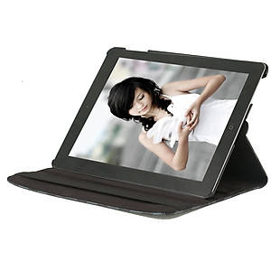 Bao da Caro cho iPad Mini 4 / Mini 5 Xoay 360 hiệu HOTCASE (Smartsleep, chế độ gập đa dạng) - Hàng Nhập Khẩu