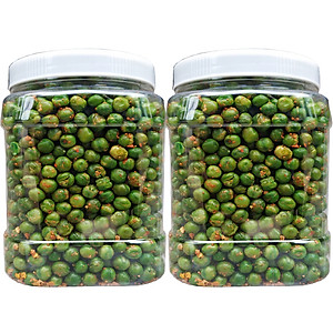 1Kg Đậu Hà Lan Sấy Giòn Tỏi Ớt Thương Hiệu SK FOOD