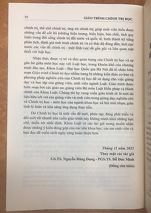 Giáo Trình Chính Trị Học