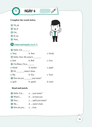 Sách 99 Ngày Em Giỏi Tiếng Anh Lớp 3