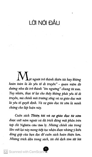 Sách Thiên Tài & Sự Giáo Dục Từ Sớm (Tái Bản 2019)