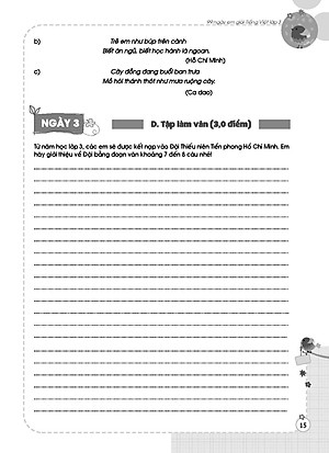 Sách 99 Ngày Em Giỏi Tiếng Việt Lớp 3