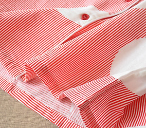 Pijama nữ thô đũi, Đồ bộ mặc nhà mùa hè ngắn tay cho nữ Azuno AZ2992