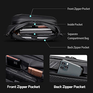 Túi đeo chéo nam trước ngực Arctic Hunter chất liệu Oxford chống nước - Y00013