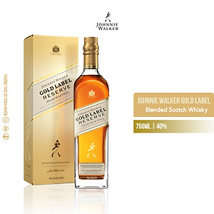 Rượu Johnnie Walker Gold Label Blended Scotch Whisky 40% 750ml [Kèm Hộp]