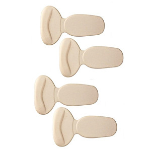 COMBO 2 BỘ MIẾNG LÓT CHO GIÀY RỘNG SILICON (MÀU KEM)