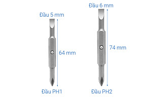 Bộ tuốc nơ vít 6 in 1 Crownman 0606001 - Hàng Chính Hãng
