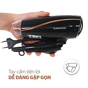 Máy sấy tóc Sunhouse SHD2306 đen 