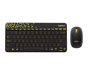 Combo chuột phím không dây Logitech MK240 - Hàng chính hãng