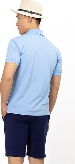 Áo Thun Polo Nam Trơn Thêu Họa Tiết Ngực Novelty NATMMNMPSR200019N