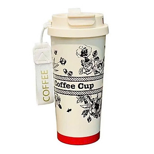 Ly Giữ Nhiệt 500ml Inox 316 Hoa Văn Sang Trọng, Giữ Nhiệt Lâu - HÀNG CHÍNH HÃNG MINIIN