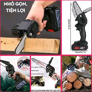 MÁY CƯA GỖ CẦM TAY SỬ DỤNG PIN CAO CẤP CHO MỌI GIA ĐÌNH 