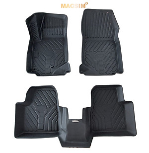 Thảm lót sàn ô tô xe Peugeot 2008 (sd) nhãn hiệu Macsim chất liệu nhựa tpe cao cấp