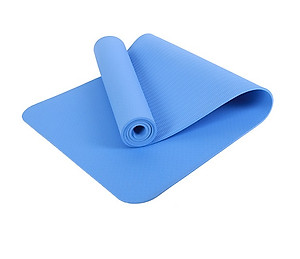 Thảm yoga 6mm 1 lớp TPE( tặng túi lưới +Dây buộc)