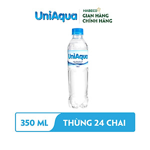 Nước uống đóng chai UniAqua - Thùng 24 chai 350ml
