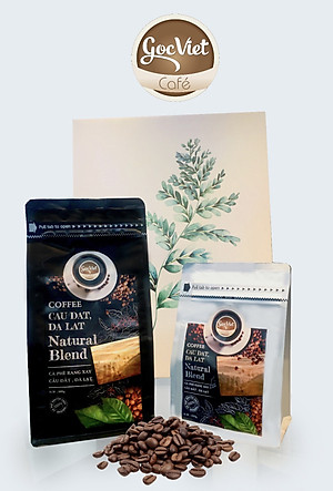 Cà phê Arabica & Robustar Cầu Đất,  Đà Lạt- 100% cà phê nguyên chất dạng rang xay 500 g